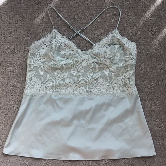 Banana Republic Tops - Banana Republic baby blue camisole, never worn!